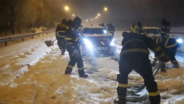 Сніг в Іспанії