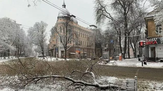 Снігопад в Одесі: в області оголосили червоний рівень небезпеки