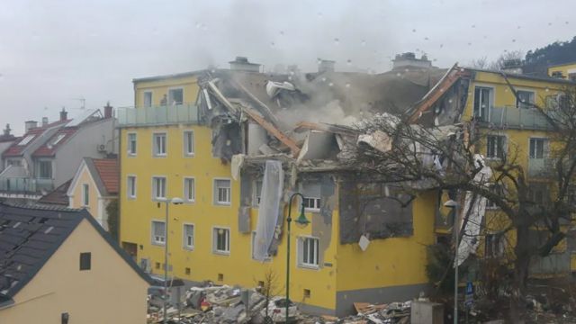 Вибух у житловому будинку в Австрії