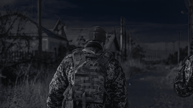 Украинский военный