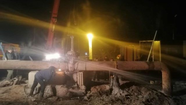 Потужний вибух у Луганську: горів газопровід