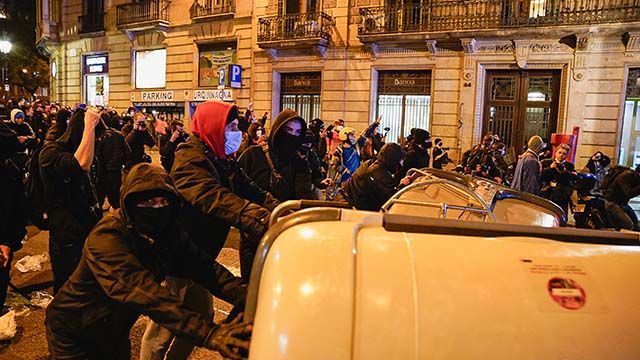 протести в Іспанії