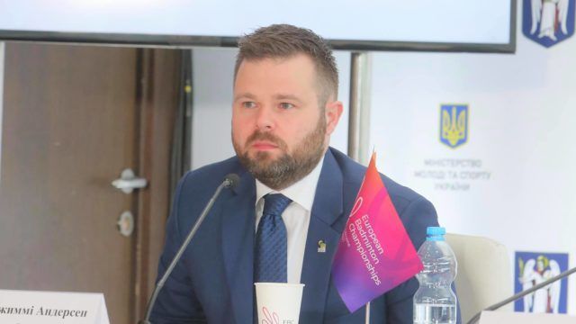 Чемпіонат Європи з бадмінтону: Джиммі Андерсен розповів про змагання в Україні