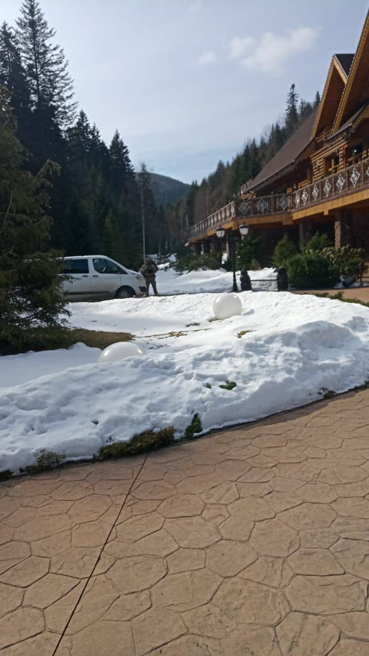 Шкура ведмедя і штори в басейні: як проходили обшуки на дачі Медведчука