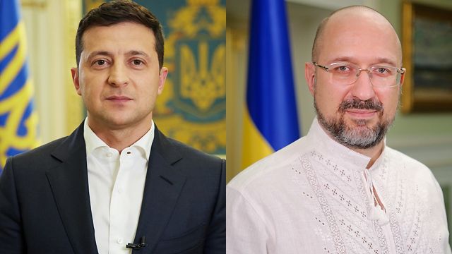 Привітання з Великоднем від Володимира Зеленського і Дениса Шмигаля