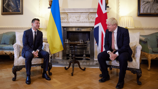 Зеленський Джонсон