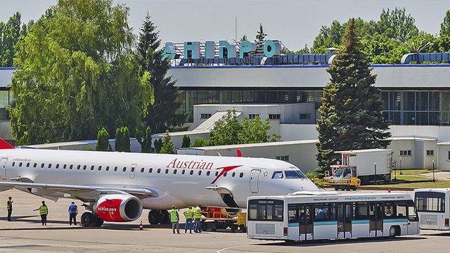 Аэропорт Днепропетровск официально переименован в Днепр