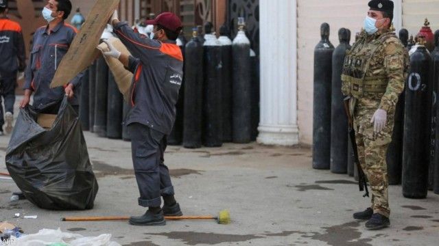 Пожежа в лікарні Іраку Пожежа в лікарні Іраку