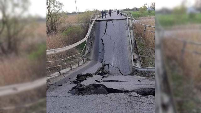 , автодорога М-17 Львів — Луцьк впав міст