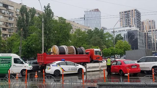 Пробки в Киеве сейчас — (КАРТА)