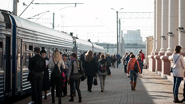 жд вокзал у Мінську