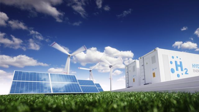 зелений водень