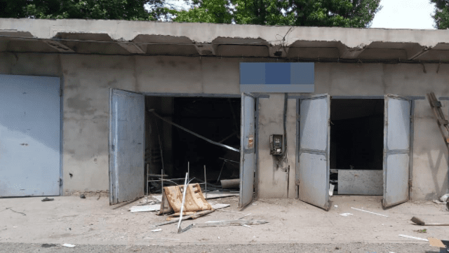 Пограбування з вибухом на Харківщині