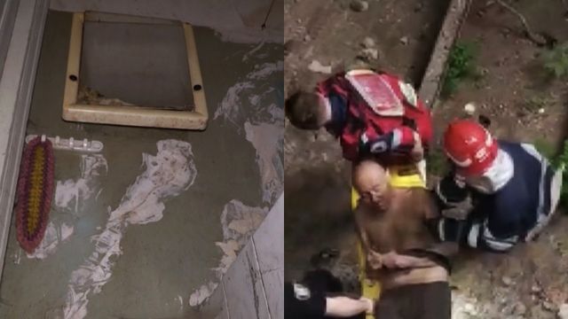 Из ванной в вытрезвитель: в Киеве мужчина провалился в подвал из квартиры
