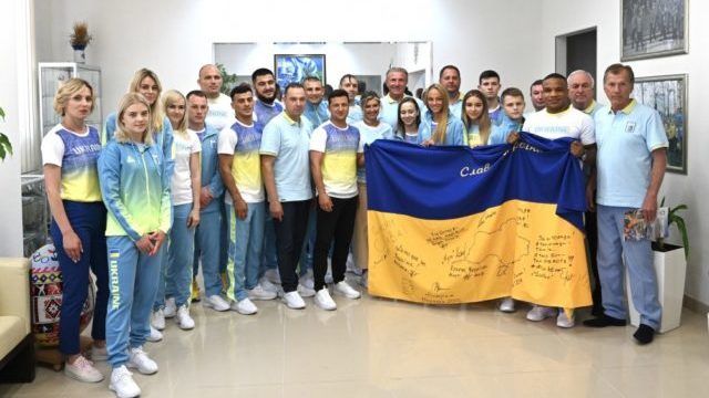 Олімпіада-2020: як проводжали збірну України у Токіо