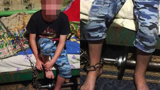 Сам викликав поліцію: у Кривому Розі 7-річного хлопчика тримали на ланцюгу