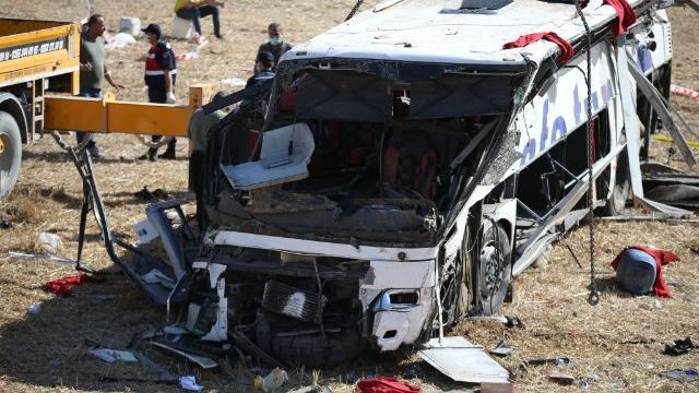 ДТП с пассажирским автобусом в Турции: 15 погибших, 17 травмированных