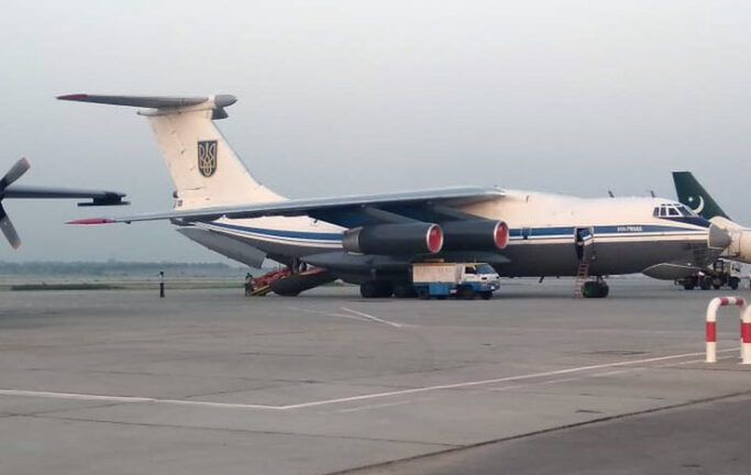 Український Іл-76МД вилетів з Афганістану з евакуйованими громадянами