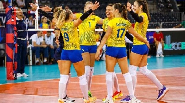 Жіноча збірна з волейболу на чемпіонаті Європи