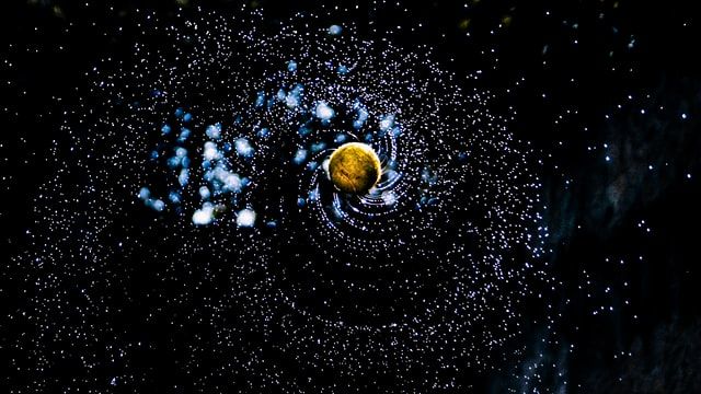 Планета в космосе