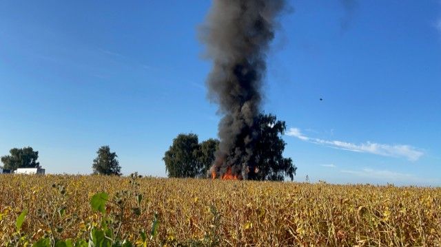 Пожежа на трасі Черкаси – Київ Пожежа на трасі Черкаси – Київ
