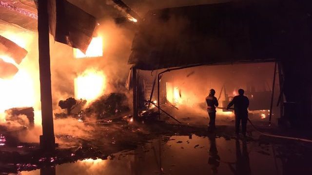 Пожар в Дубовом: подробности пожара на Закарпатье
