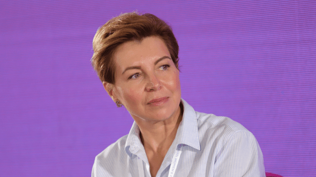 Телеведучі ICTV Соколова та Фроляк взяли участь в Українському жіночому конгресі Фото 1 Оксана Соколова