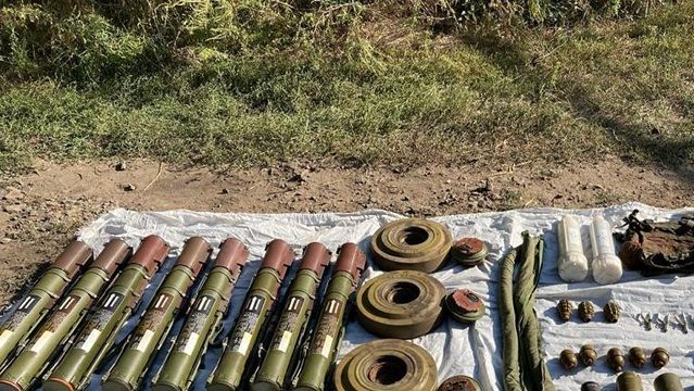 Схрон боевиков "ДНР"