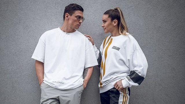 Анжеліка Терлюга з чоловіком