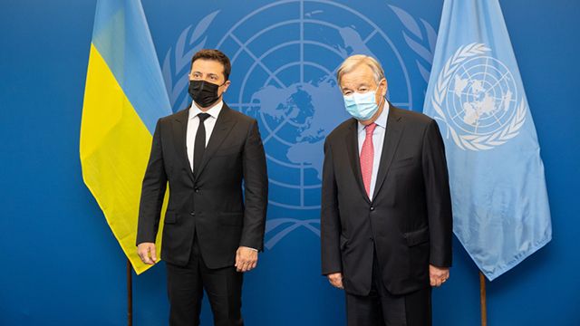Зустріч Зеленського і Гутерріша