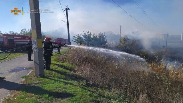 Пожежа у Харьківській області