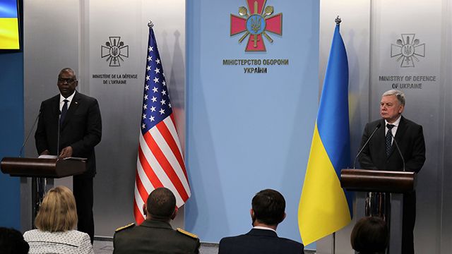 Андрій Таран і Ллойд Остін