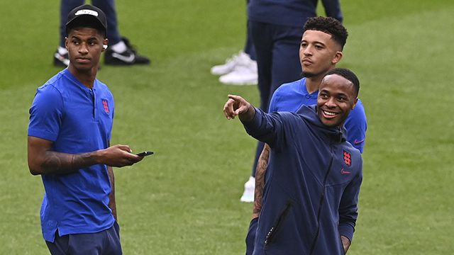 Маркус Рашфорд, Джейдон Санчо, Рахім Стерлінг