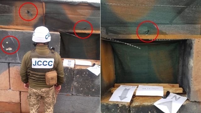 обстріл КПВВ Золоте