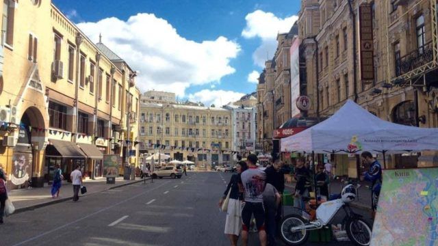 З 9 листопада Бессарабський проїзд у центрі Києва стає пішохідною зоною Фото 1 З 9 листопада Бессарабський проїзд у центрі Києва стає пішохідною зоною Фото 1