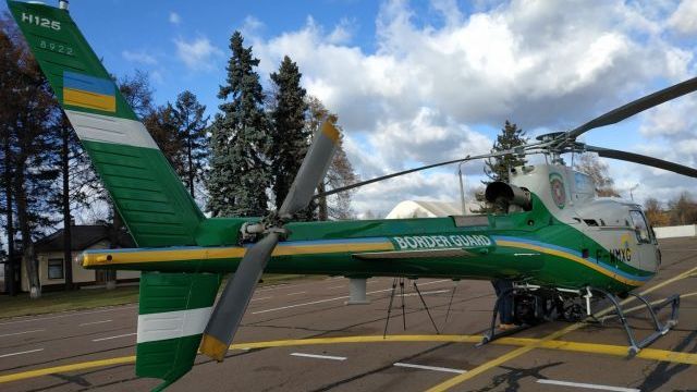 Украина получила от Франции новые вертолеты для охраны границы Фото 2 Україна отримала від Франції нові гелікоптери для охорони кордону Фото 2