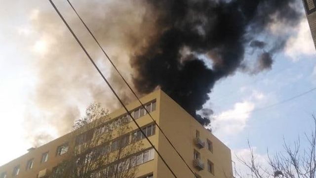 Пожар в Днепре в жилом доме: подробности пожара
