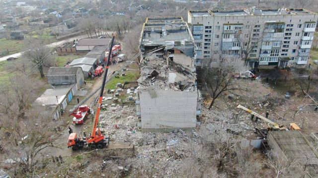Вибух у Новій Одесі