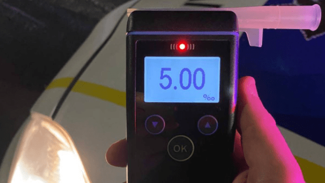 Тест на вміст алкоголю