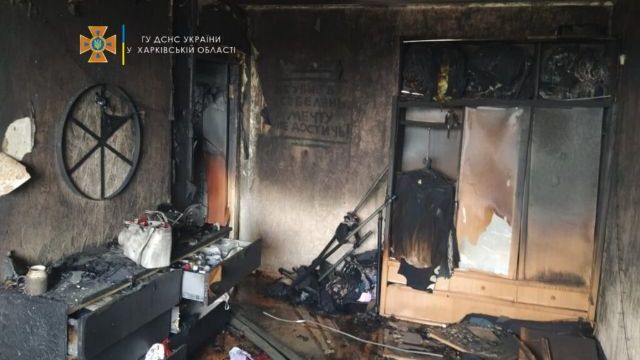 Пожар в Харькове: подробности пожара в Шевченковском районе