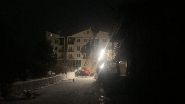 Пожежа в готелі у Вінницькій області 22 грудня