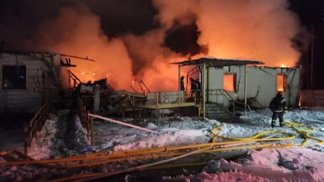 Пожежа у Святогірську: подробиці пожежі у санаторії