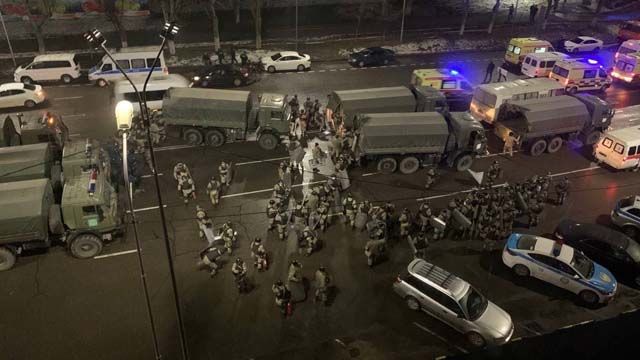 протести в Казахстані