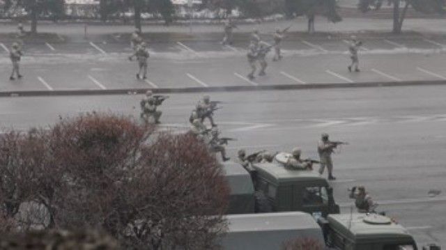 АТО в Алмати, у Казахстані, 6 січня 2022 року
