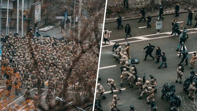 протести у Казахстані