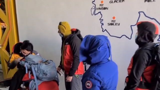 Українські альпіністи в Антарктиді