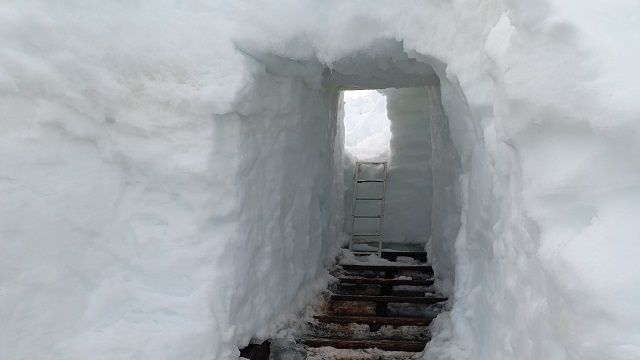 В Антарктиде полярники откапывают от снега станцию Вернадского