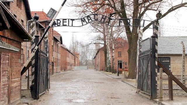 концтабір Аушвіц в Освенцімі