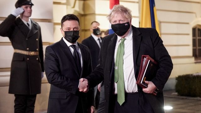 Зустріч Джонсона із Зеленським: трансляція