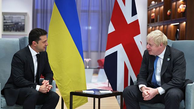 Зеленський і Джонсон